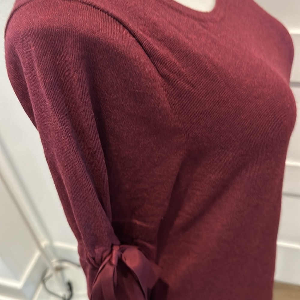 NWT MAX STUDIO Long Sleeve Crewneck Sweater Dress Size XL